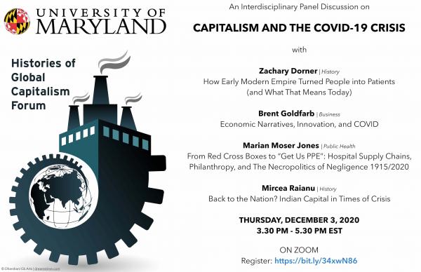Histories Of Global Capitalism Forum: Capitalism And The Covid-19 Crisis