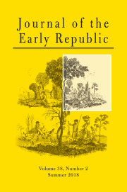 New Article By Professor Richard Bell In The Journal Of The Early Republic