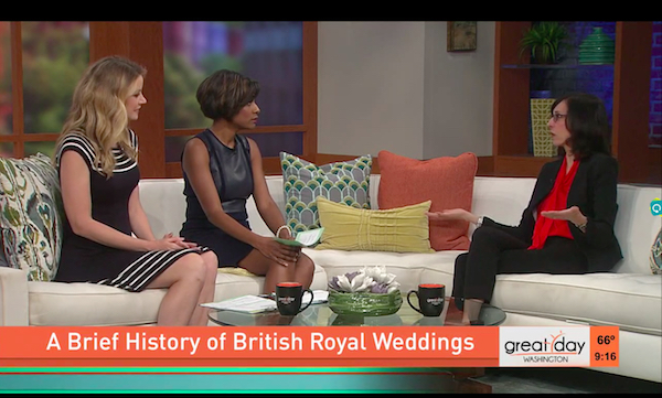 Newsflash: Professor Julie Taddeo Gives Historical Background On The Royal Wedding At Wusa-9