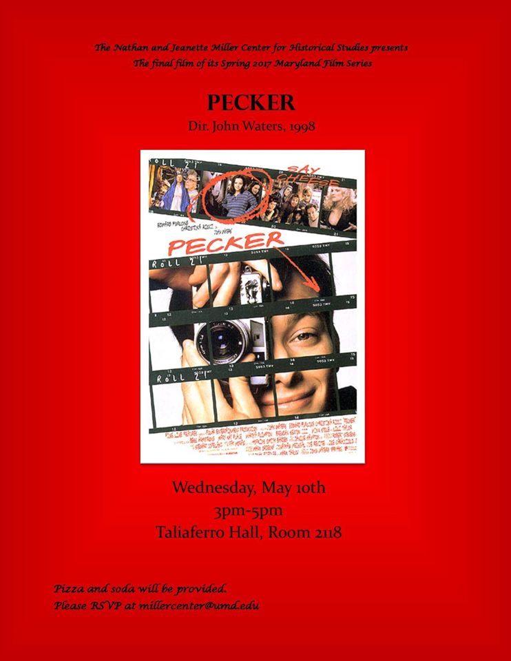 Image for event - Maryland Film Series: "Pecker"