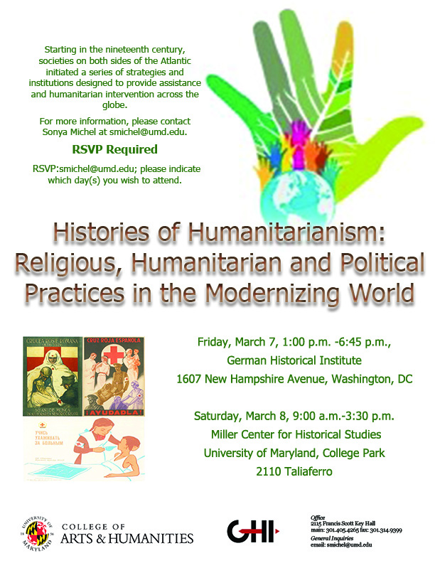 Image for event - Histories of Humanitarianism: Religious, Humanitarian and Political Practices in the Modernizing World
