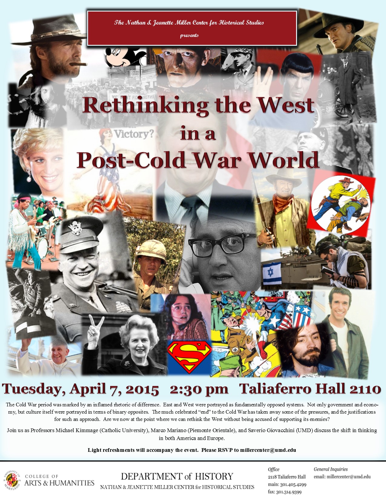 Image for event - Rethinking the West in a Post-Cold War World