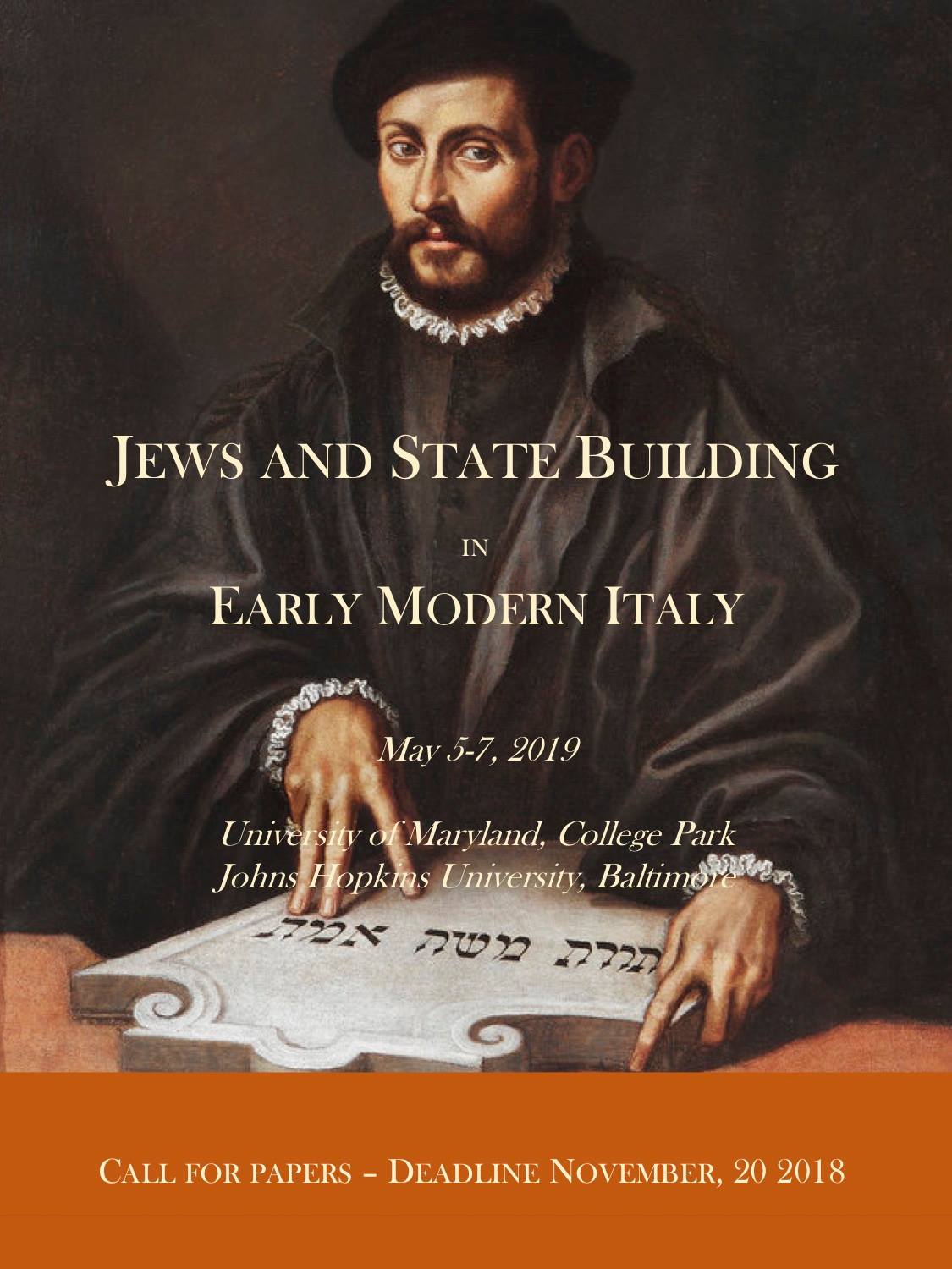 Image for event - Jews in Italy Conference Series