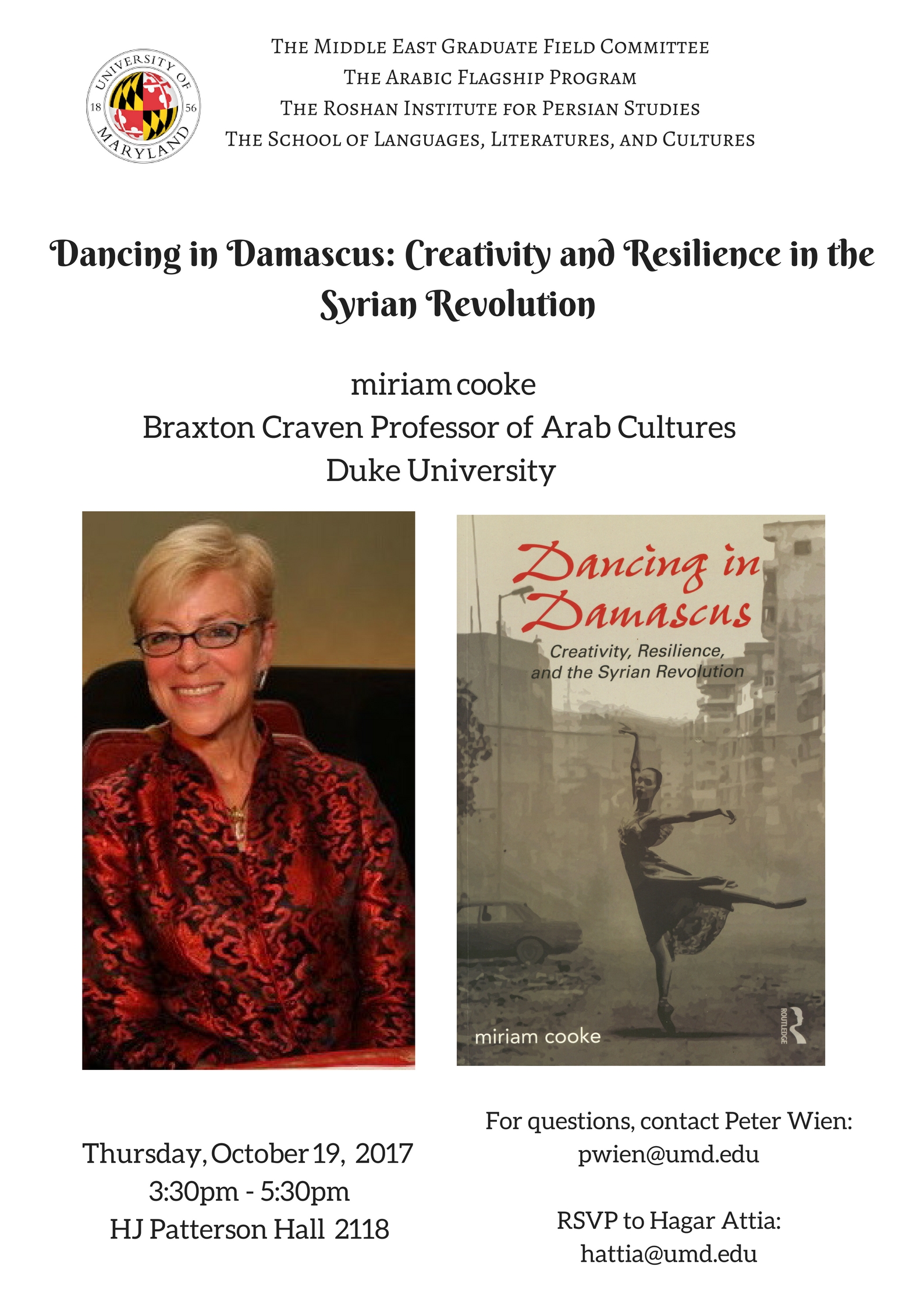 Image for event - Dancing in Damascus: Creativity and Resilience in the Syrian Revolution