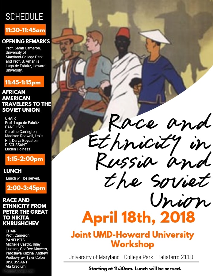 Poster for Race and Ethnicity in Russia and the Soviet Union