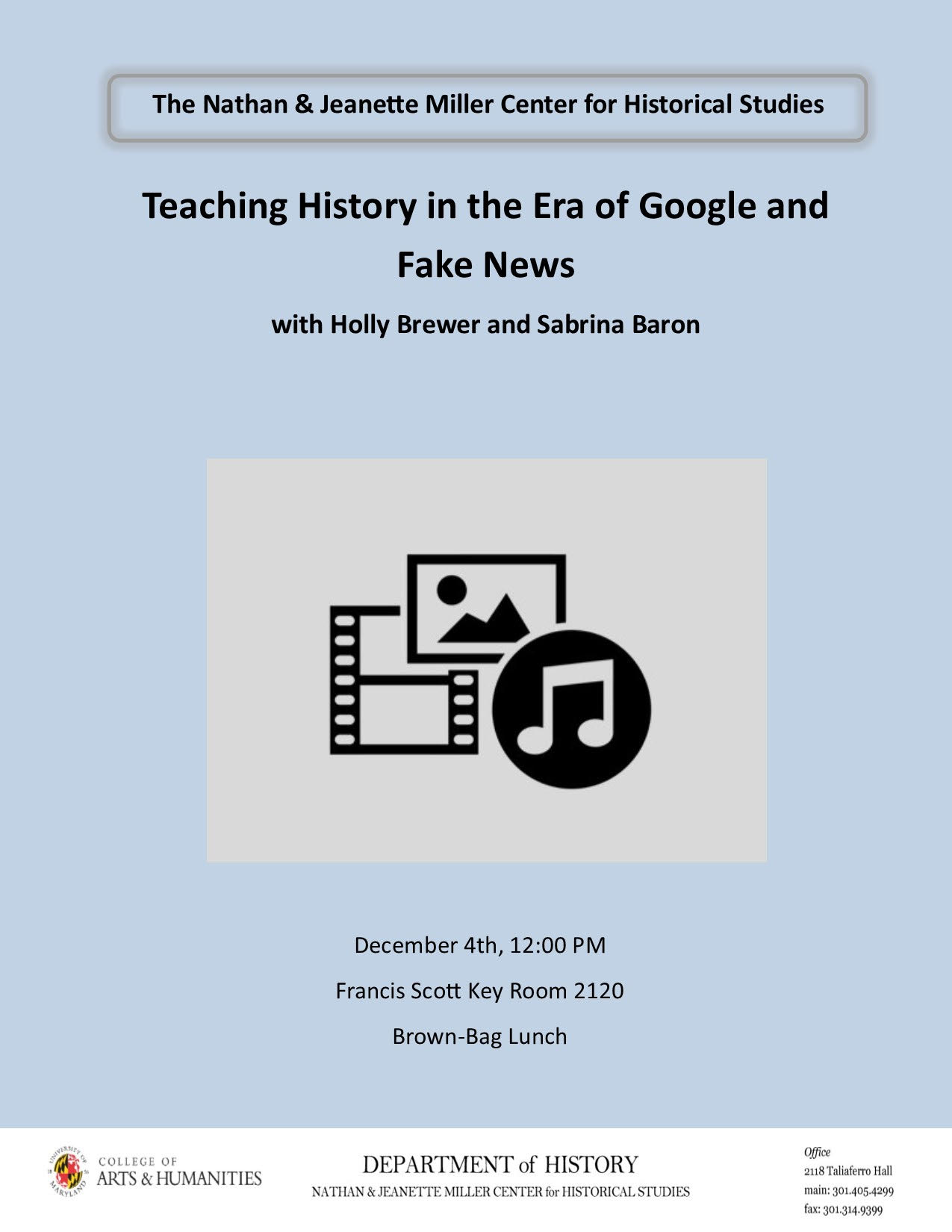 Image for event - Teaching History in the Era of Google and Fake News