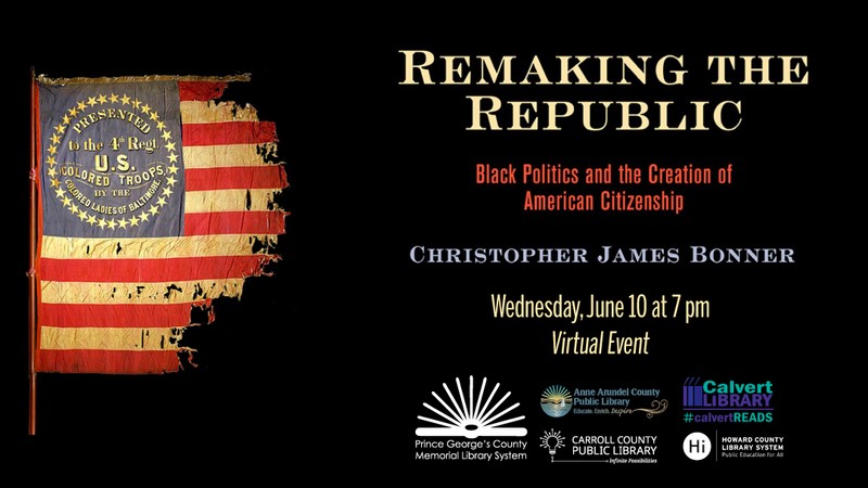 June 10 Virtual Event:  Authors For Truth: Christopher James Bonner On "Remaking The Republic"