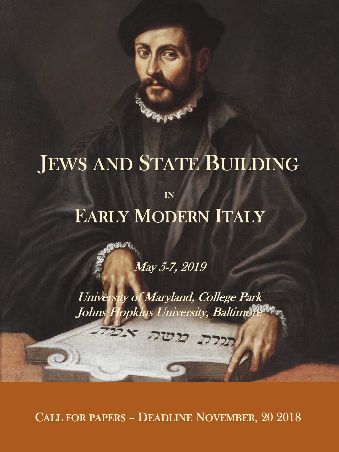 Call For Papers: Jews And State Building In Early Modern Italy