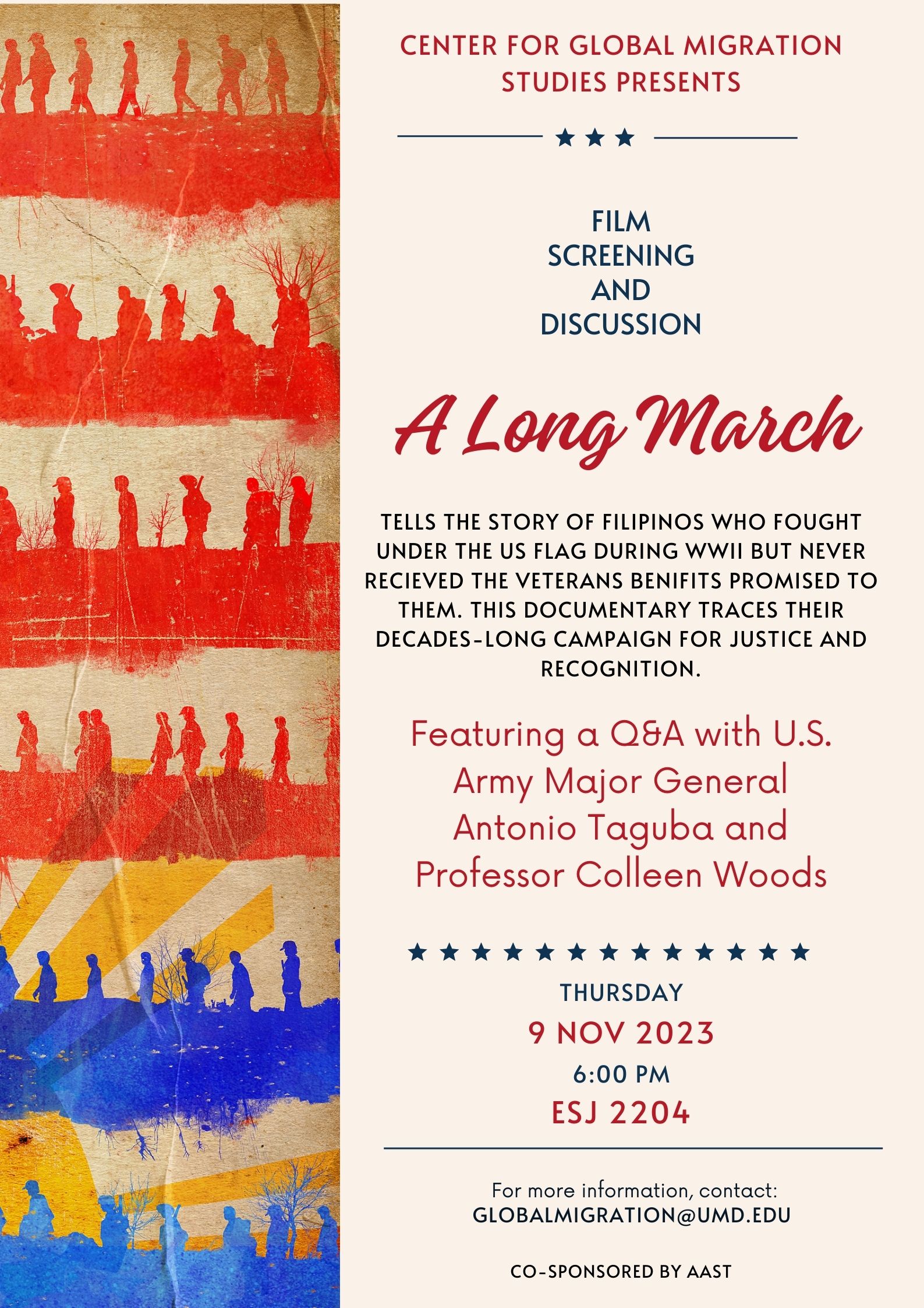 CGMS | A Long March Film Screening and Q&A | Department of History