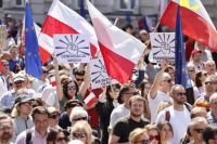 Protests in Poland for Democracy
