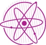 Purple Maryland Day icon for the science and tech way neighborhood.
